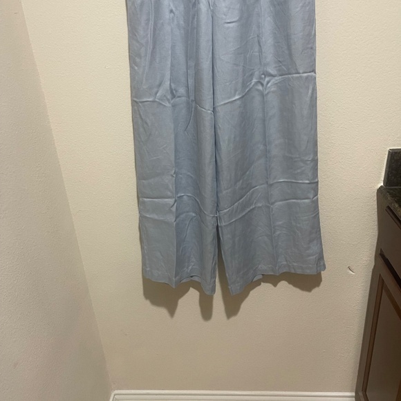 Rosetta Getty Light Blue Wide Leg Pants Size 4 | Designer Women’s Trousers - Picture 15 of 16
